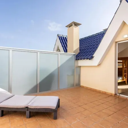 Apartment Duplex Tranquilo Cerca De La Playa, 2 Terrazas, Estacionamiento Gratuito - Es-279-16 *